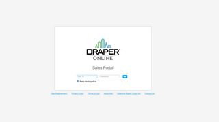 Sales Portal - www.draperonline.com