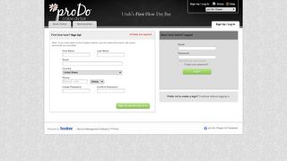 pro Do- Draper > Login Or Sign Up - secure-booker.com