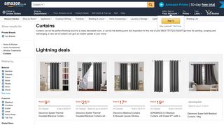 Amazon.co.uk | Curtains
