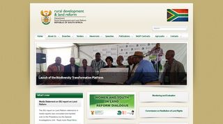 Department of Rural Development and Land Reform: Home