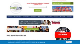DRDLR Current Vacancies | Careers Portal