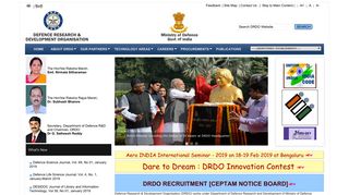 DRDO: Defence Research and Development Organization