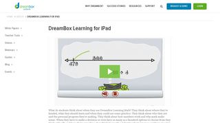 DreamBox Learning for iPad - DreamBox Learning