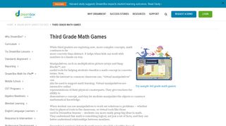 Third Grade Math Games - DreamBox Learning