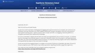 DREAMBOX - Hawthorne Elementary School