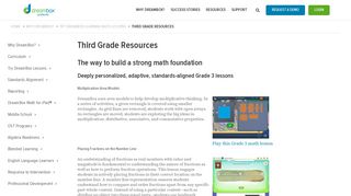 Third Grade Math Resources - DreamBox Learning
