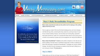 Free Daily DreamBuilder Program | Mary Morrissey