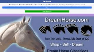 DreamHorse.com - Dream Horse Classifieds - Home | Facebook