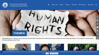 Themen | Internationale Gesellschaft Für Menschenrechte