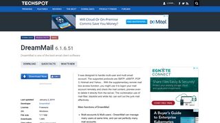 DreamMail 6.1.6.51 Download - TechSpot