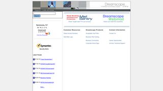 Dreamscape Online - User Home Page