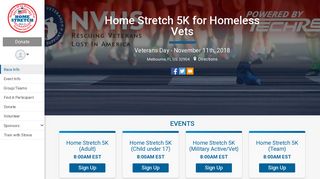 Home Stretch 5K for Homeless Vets - RunSignup