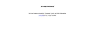 Game Schedule - Cooperstown Dreams Park TV