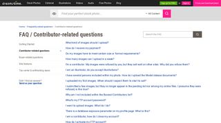 Contributor-related questions - Frequently Asked ... - Dreamstime.com