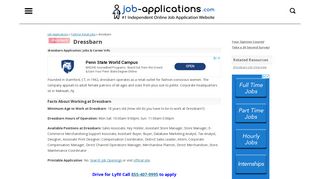 dressbarn Application, Jobs & Careers Online - Job-Applications.com