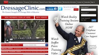 Dressage Clinic: Dressage Training Videos