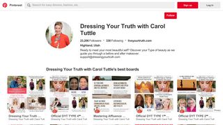 Dressing Your Truth with Carol Tuttle (dressyourtruth) on Pinterest