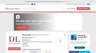 DressLink Customer Service, Complaints and Reviews