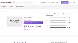 Dresslink Reviews | 3,459 Reviews of Dresslink.com | ResellerRatings