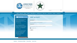 User account | Lodge Park Academy