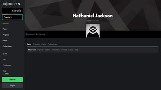 Nathaniel Jackson on CodePen