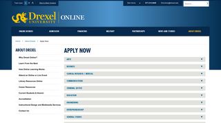 Apply Online Now - Drexel University Online