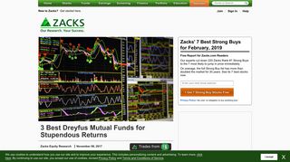 3 Best Dreyfus Mutual Funds for Stupendous Returns - November 9 ...