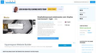 Visit Dreyfuslionaccount.netxinvestor.com - Dreyfus Lion Account - login.