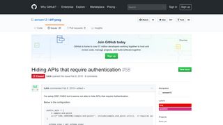 Hiding APIs that require authentication · Issue #58 · axnsan12/drf ...