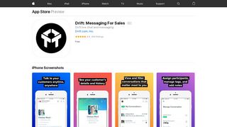 Drift: Messaging For Sales on the App Store - iTunes - Apple