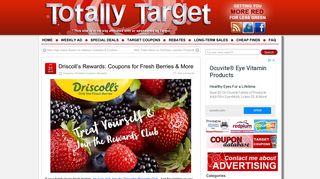 Driscoll's Rewards: Coupons For Fresh Berries & More | TotallyTarget ...