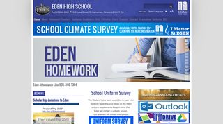 Eden High - Home