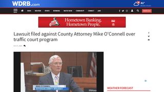 Lawsuit filed against County Attorney Mike O'Connell over traffic ...