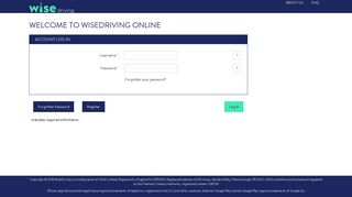 Account Log In - WiseDriving