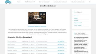 KOSTENLOSER DriveNow Gutschein | 9,98€ statt 29€ + 30 Minuten ...