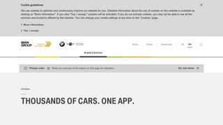 BMW Group - Brands & Services - DriveNow