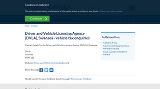 Driver and Vehicle Licensing Agency (DVLA), Swansea - vehicle tax ...
