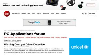 Warning Dont get Driver Detective - Forums - CNET