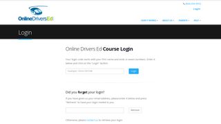 Login | Online Drivers Ed