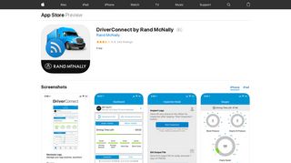 DriverConnect by Rand McNally on the App Store - iTunes - Apple