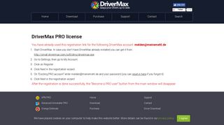 DriverMax PRO license