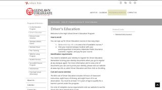 Driver's Education - Louis Riel School Division