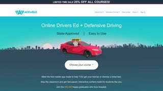 Aceable: Drivers Ed & Defensive Driving Mobile App