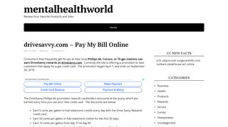 drivesavvy.com - Pay My Bill Online - mentalhealthworld