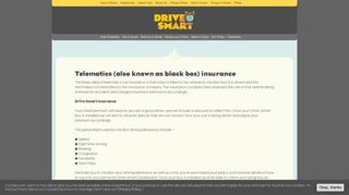 Telematics (also known as black box) insurance | Drive Smart Insurance
