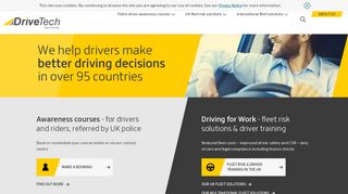 DriveTech - Speed Awareness Courses & Fleet Risk Management ...