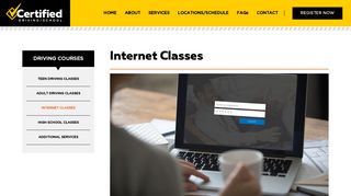 Internet Driving Classes | Certified Driving School