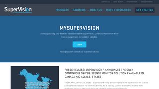 MySuperVision | SuperVision License Monitor Software | SuperVision ®