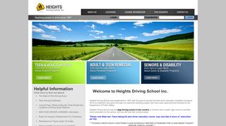 Heights Driving School: Teen, Adult, Remedial, Disabilities, Senior ...