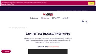 ADI | DTS Anytime Pro Online Training | Driving Test Success